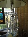 crystal lamp with great prisms.