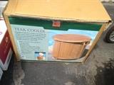 Teak cooler