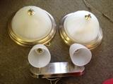 lots of light fixtures.. starting at $10.00
