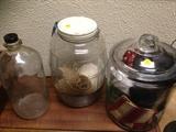 glass jars