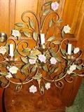 Large floral sconce