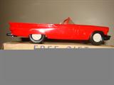 57 Ford Tbird promo car - in red