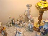 Lladro with flowers