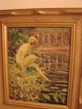 Deco oil nude