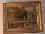 Vognild oil in gilt frame