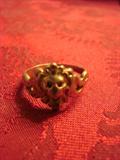 Victorian lion's head ring