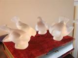 Lalique sparrows