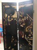 4 panel Asian screen - needs rehab