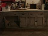 10 foot marble top back bar from Gridley hardware