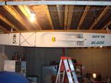 Uzzi blade fiberglass kayak