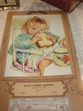 Gridley Grocery calendar - 1945