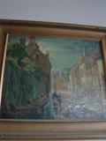 Oil in original frame