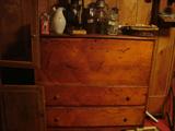 Blanket chest over two drawers with a beautiful skirt
