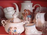 Antique child's tea service