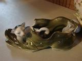 China cat and mouse in shoe