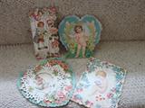 A sample of the antique Valentines