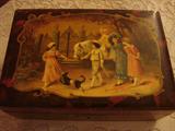 Celluloid sewing box