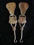 Shoe horn button hooks - Union Station and Wisconsin Dells