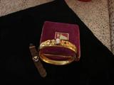 10k gold filled bracelet with cameo