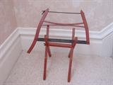 Salesman sample cross-saw and horse