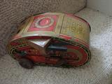 Marx 30's tin litho Wind up turnover tank - it works!