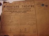 Push A Way Miniature Theater in original PG mailer - Cnderella, Little Red Riding Hood, and Little Black Sambo