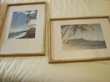 Vintage photographs of Diamond Head & Hawaii