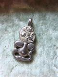 Small silver fetish charm - and he is charming!