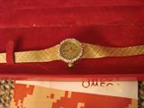 Omega gold and diamonds ladies' watch