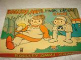 Vintage Raggedy Ann Magic Pebble board game - check out the graphics!!!!