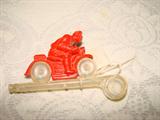 Vintage plastic motorcycle whistle