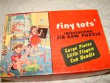 Tiny Tots vintage puzzle - complete in box