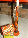 Vintage tin litho Halloween noisemakers - graphics, graphics, graphics!