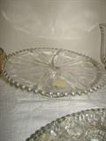 Candlewick low cake stand