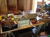 garage items (box lots)
