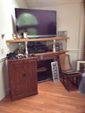 tv, furniture, decorative items