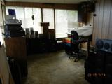 Drafting table and stereo equipment