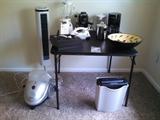 Small kitchen appliances, Shark clothes steamer, shredder