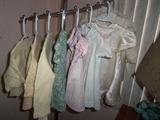 Antique baby clothing.