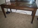 Vintage shadow box desk.
