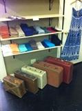                camisoles; vintage luggage; clothing