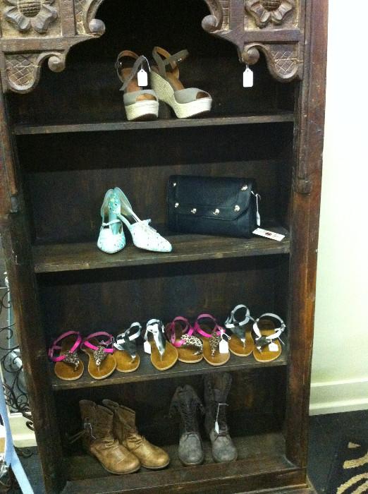                selection of shoes, boots, & sandals;