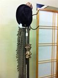                          hat rack; hats; room divider;