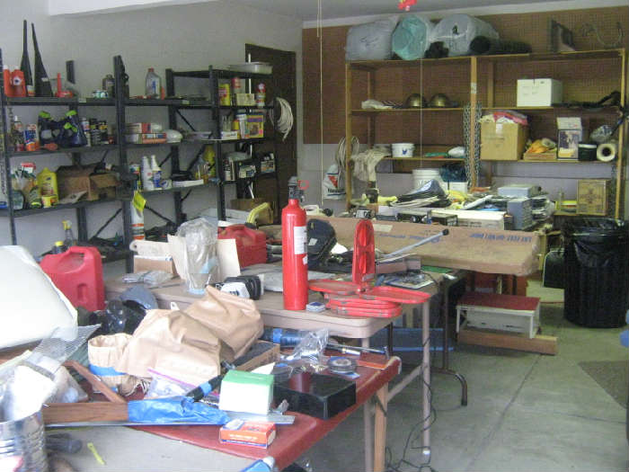 Garage full