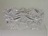 Heavy and nicely cut ABP (American Brilliant Period) cut glass bowl.