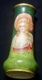 Small portrait vase-titled on base "Princesse des Deux Sicily".