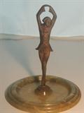 Lorenzl Art Deco bronze ballet dancer
