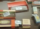 Selection from harmonica collection-most with boxes.