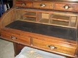 Roll top desk opened