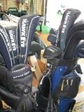 Men's and woman's CALLAWAY titanium golf clubs